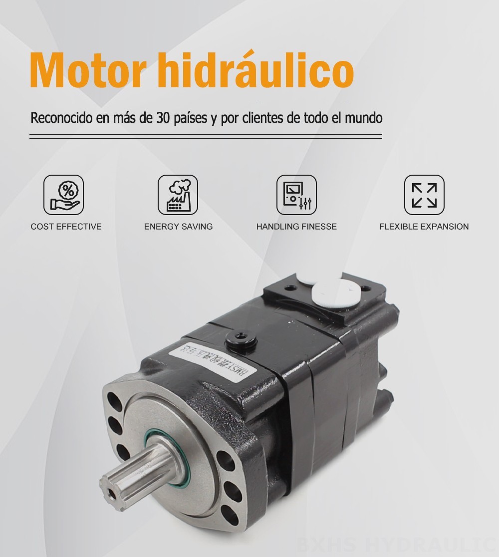 Motor Hidráulico Ciclóide BMSY 100 cc/r 50 Lpm Motor hidráulico